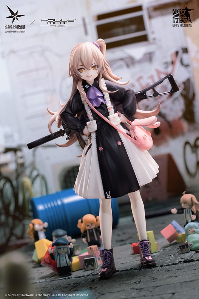 Girls Frontline PVC Staty 1/7 UMP45 Agent Lop Rabbit 21 cm