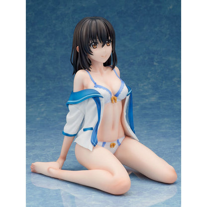 Strike the Blood Final PVC Staty 1/4 Yukina Himeragi Vit Lingerie 22 cm