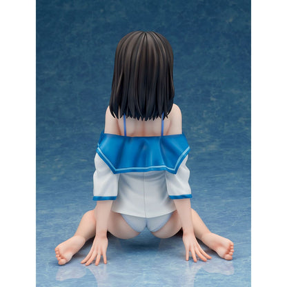 Strike the Blood Final PVC Staty 1/4 Yukina Himeragi Vit Lingerie 22 cm