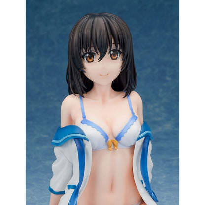 Strike the Blood Final PVC Staty 1/4 Yukina Himeragi Vit Lingerie 22 cm