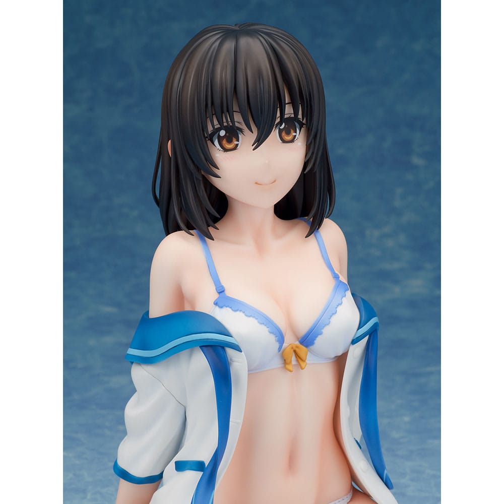 Strike the Blood Final PVC Staty 1/4 Yukina Himeragi Vit Lingerie 22 cm