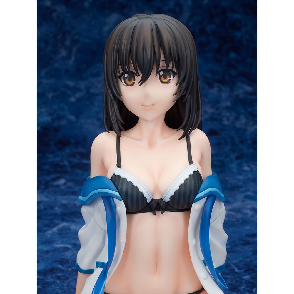 Strike the Blood Final PVC Statue 1/4 Yukina Himeragi Svart Lingeri Ver. 22 cm