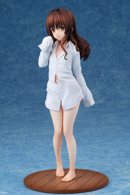 To Love-Ru Darkness PVC Staty 1/6 Mikan Yuuki Vit T-shirt 24 cm