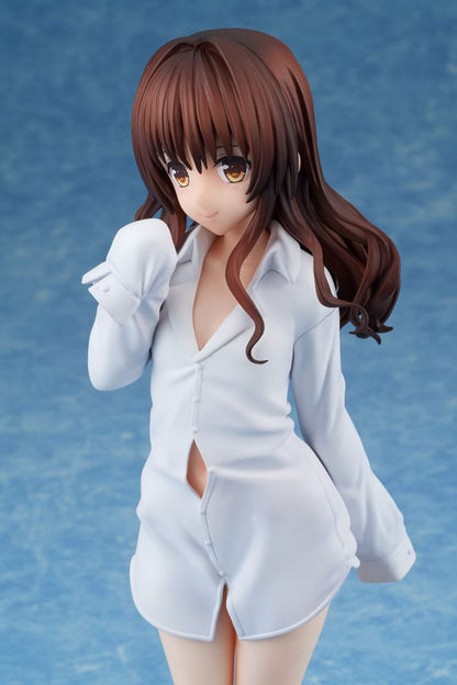 To Love-Ru Darkness PVC Staty 1/6 Mikan Yuuki Vit T-shirt 24 cm