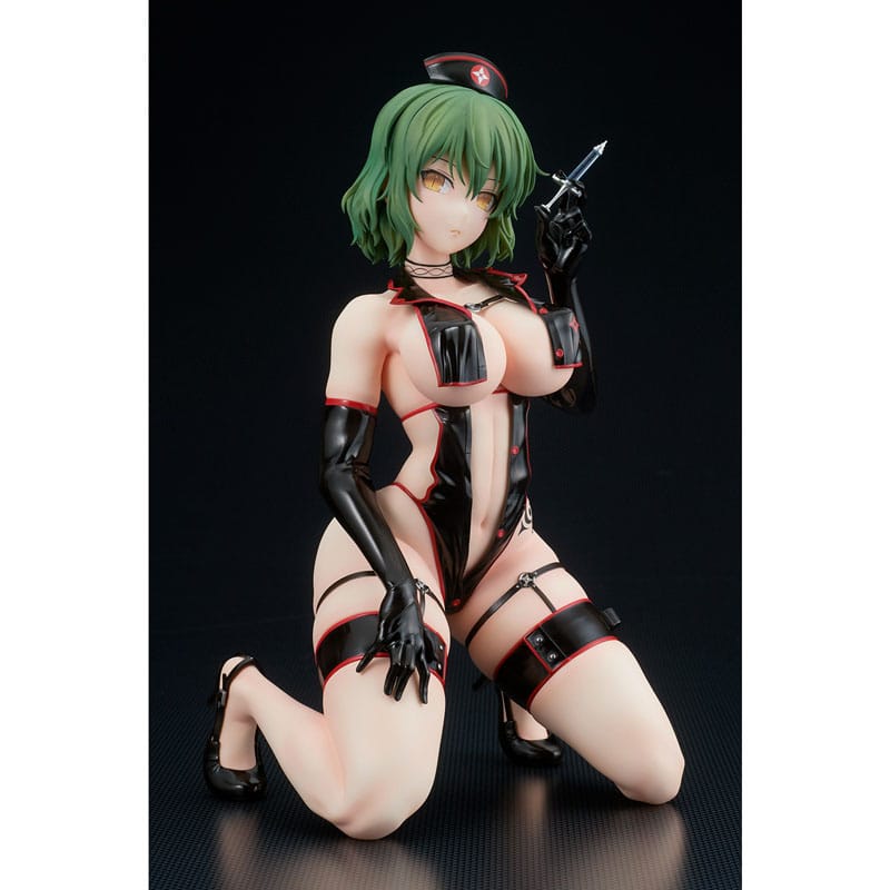 Shinobi Master Senran Kagura: Hikage PVC Staty 1/4 Dark Nurse