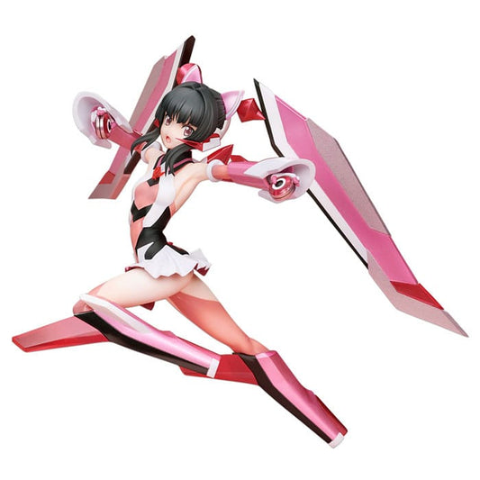 Senki Zesshou Symphogear GX PVC Staty 1/7 Shirabe Tsukuyomi (re-run) 22 cm