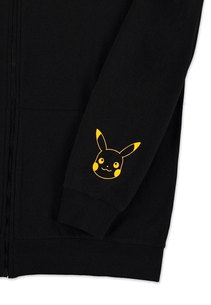 Pokemon Pikachu Zipper Hoodie Sweater Size S