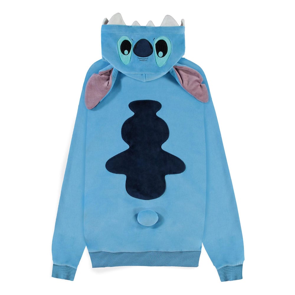 Lilo & Stitch Hooded Sweater - Stitch Design - Storlek M