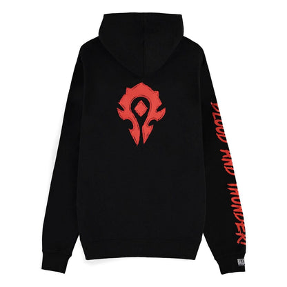 World of Warcraft Zipper Hoodie Blood & Thunder - XL