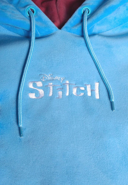 Lilo & Stitch Cropped Hoodie - Stitch - Storlek S