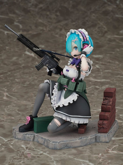 Re:Zero Starting Life in Another World PVC Staty 1/7 Rem Military Ver. 16 cm