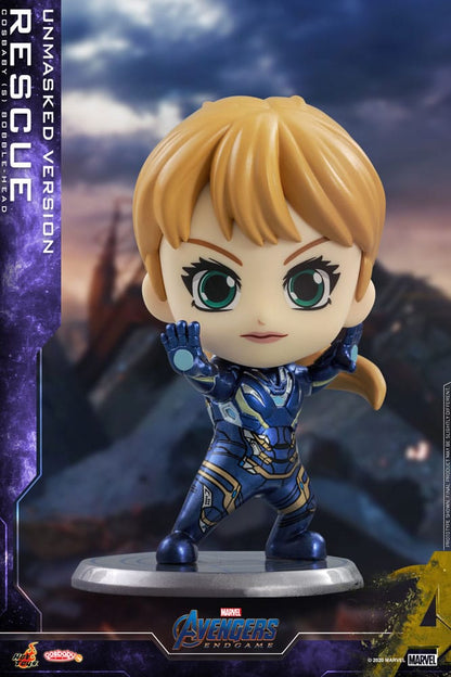 Avengers: Endgame Cosbaby (S) Mini Actionfigur Rescue (Unmasked Version) 10 cm