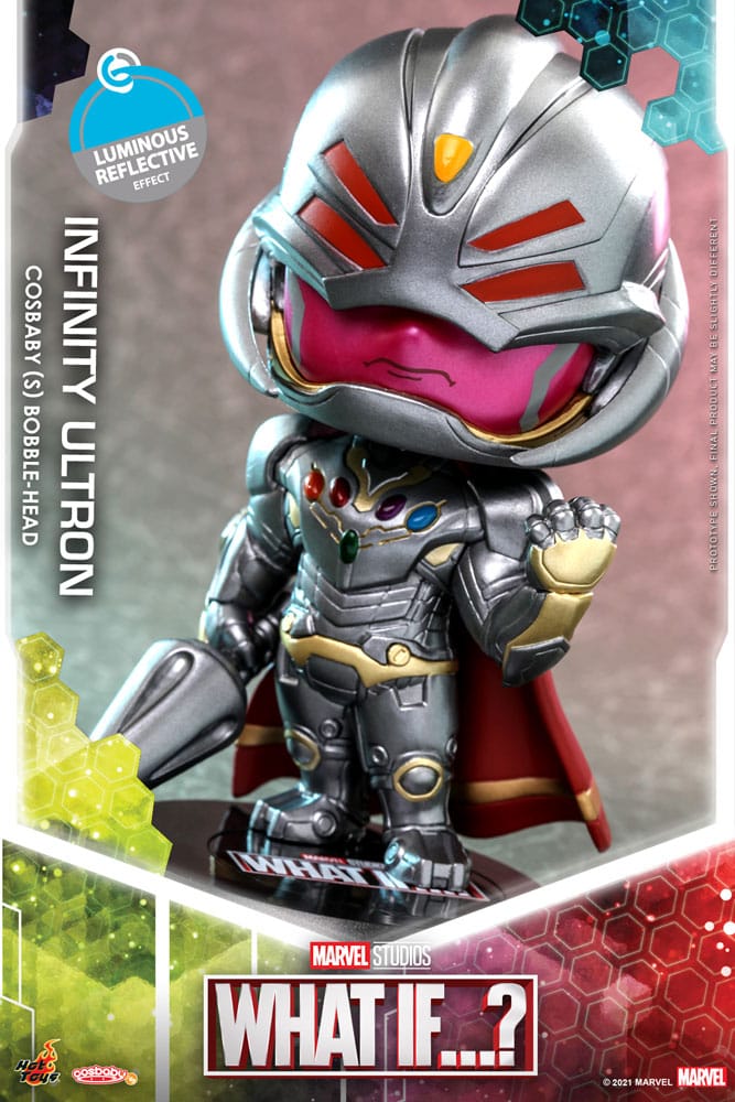 What If...? Cosbaby (S) Mini Actionfigur Infinity Ultron 10 cm