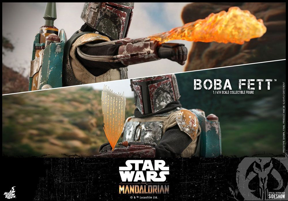 Star Wars The Mandalorian Actionfigur 1/6 Boba Fett 30 cm