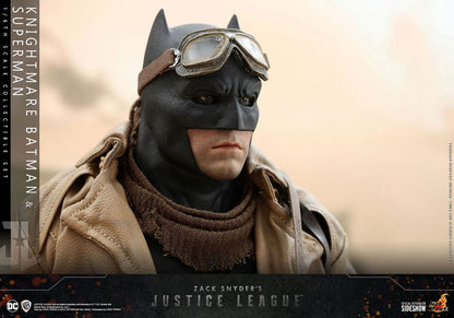 Zack Snyder's Justice League Actionfigur 2-Pack 1/6 Knightmare Batman and Superman 31 cm