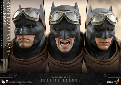 Zack Snyder's Justice League Actionfigur 2-Pack 1/6 Knightmare Batman and Superman 31 cm