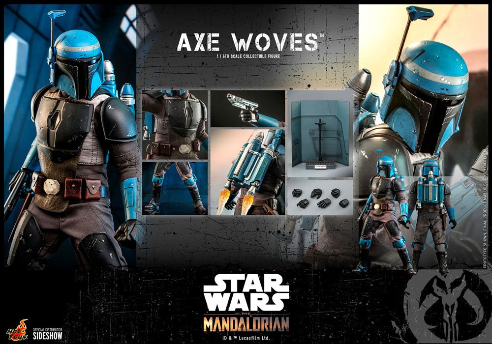 Star Wars The Mandalorian Actionfigur 1/6 Axe Woves 30 cm