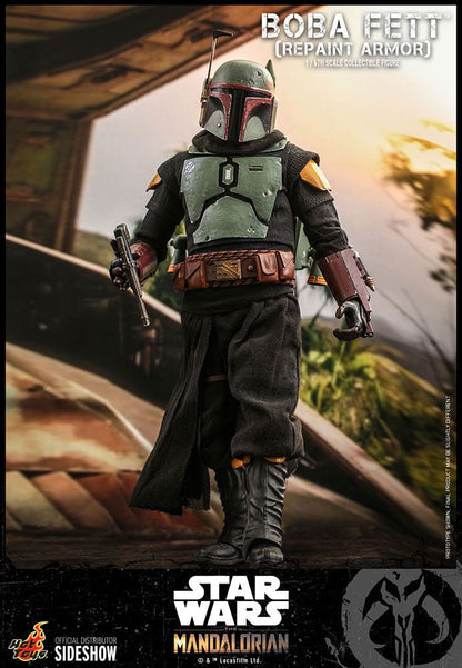 Star Wars The Mandalorian Actionfigur 1/6 Boba Fett (Repaint Armor) 30 cm