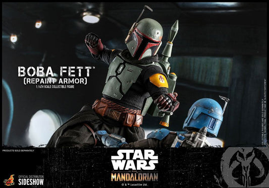 Star Wars The Mandalorian Actionfigur 1/6 Boba Fett (Repaint Armor) 30 cm