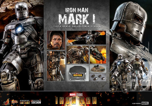 Iron Man Movie Masterpiece Actionfigur 1/6 Iron Man Mark I 30 cm