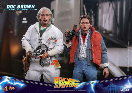 Back To The Future Movie Masterpiece Actionfigur 1/6 Doc Brown 30 cm