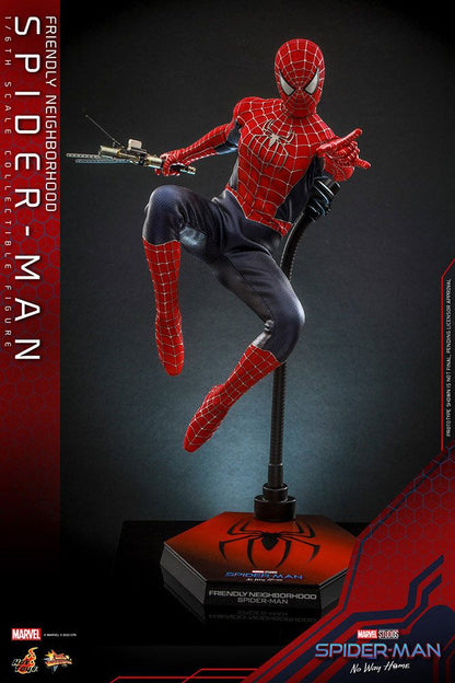 Spider-Man: No Way Home Movie Masterpiece Figur 1/6 - Vänliga Grann-Spider-Man 30 cm