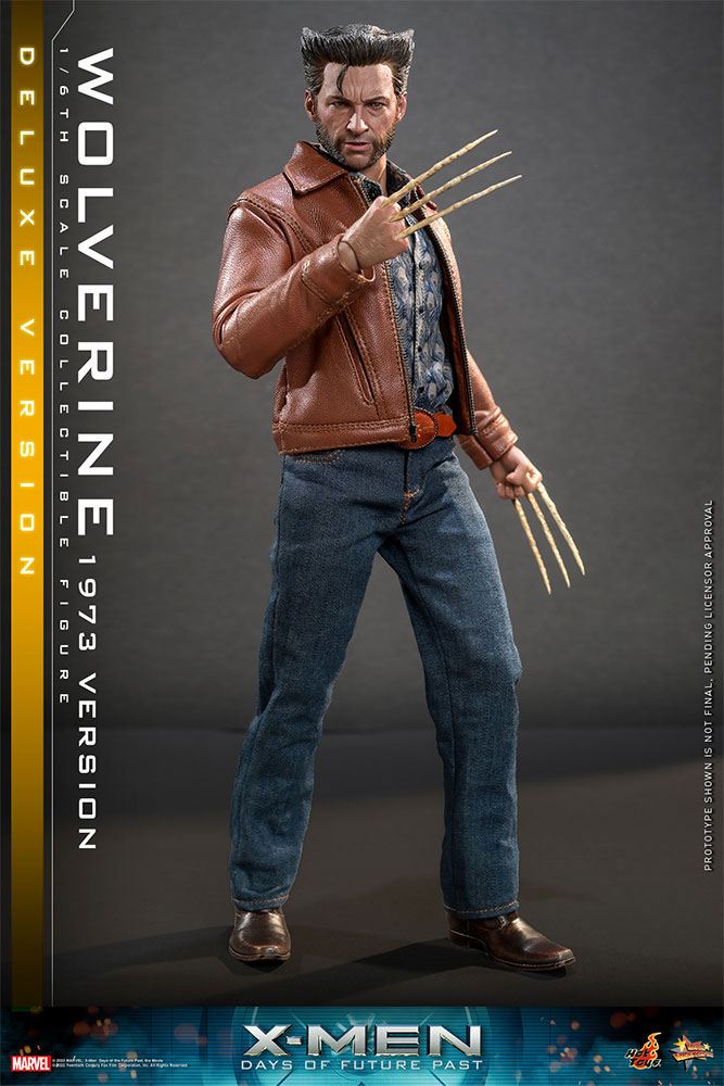 X-Men Days of Future Past Movie Masterpiece Actionfigur 1/6 Wolverine (1973 Version) Deluxe Version 30 cm