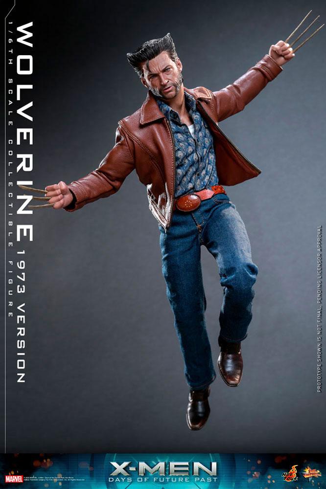 X-Men Days of Future Past Movie Masterpiece Actionfigur 1/6 Wolverine (1973 Version) 30 cm