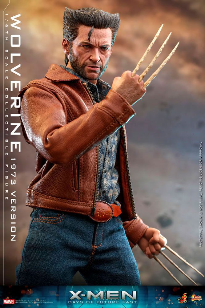 X-Men Days of Future Past Movie Masterpiece Actionfigur 1/6 Wolverine (1973 Version) 30 cm