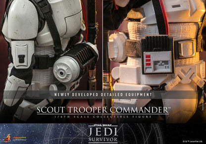 Star Wars: Jedi Survivor Videogame Masterpiece Actionfigur 1/6 Scout Trooper Commander 30 cm