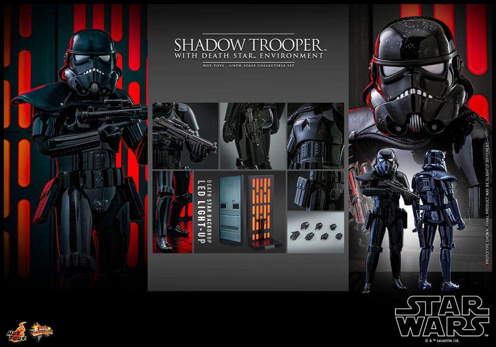 Star Wars Movie Masterpiece 1/6 Shadow Trooper Figur