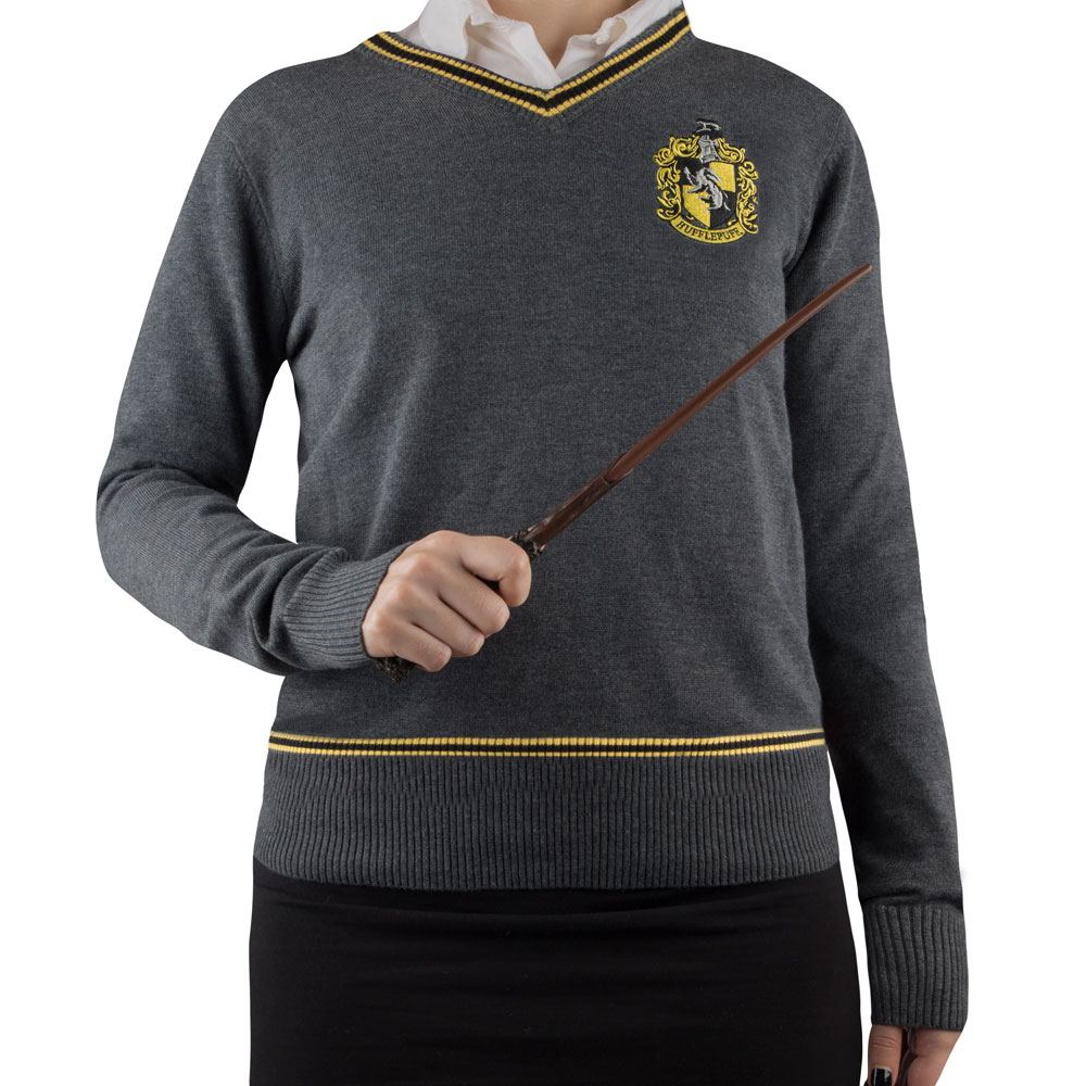 Harry Potter Stickad Tröja Hufflepuff Storlek L