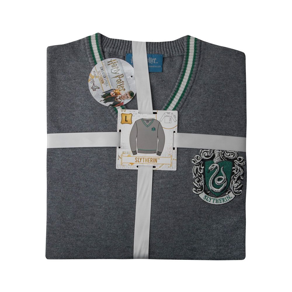 Harry Potter Slytherin Stickad Tröja XL