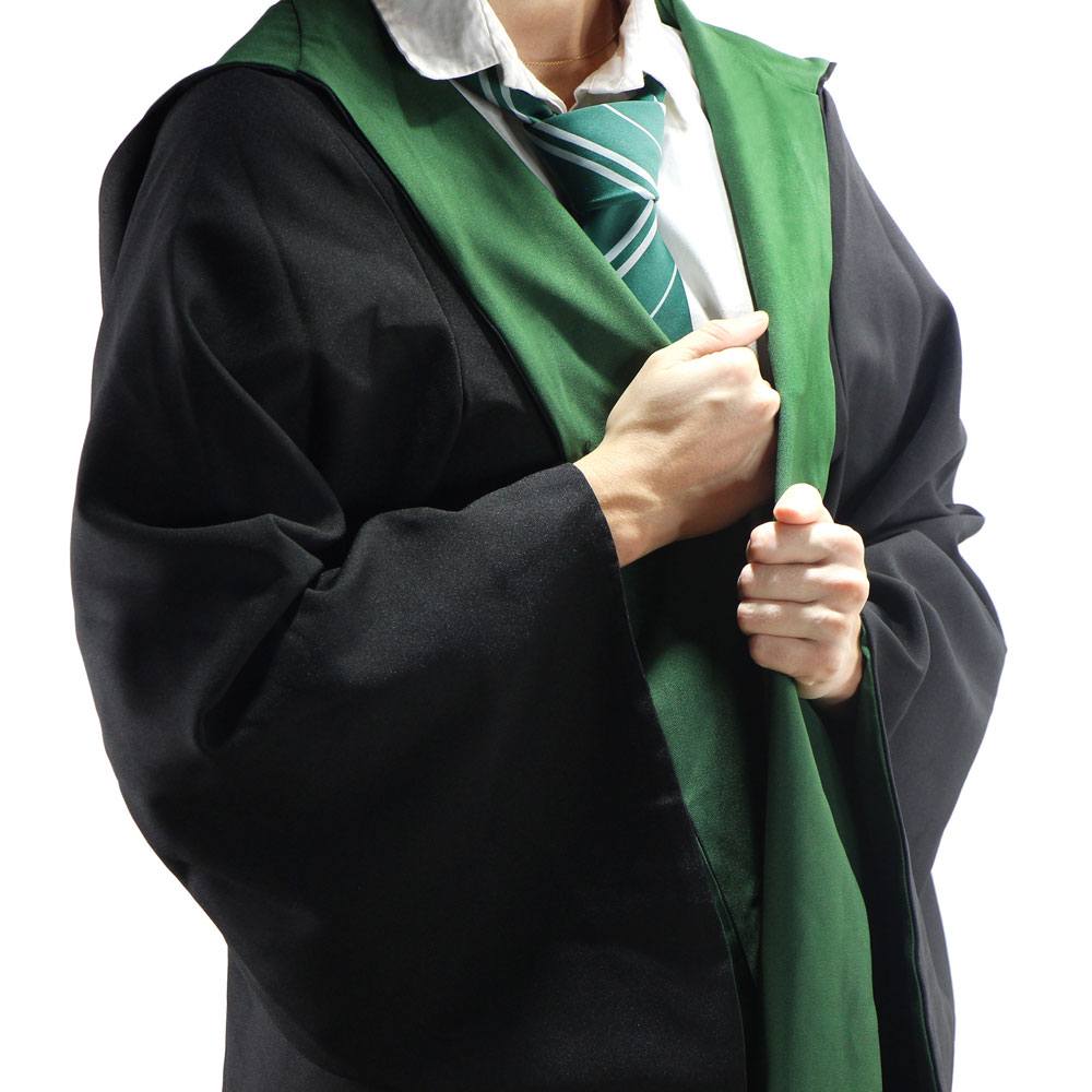 Harry Potter Slytherin Trollkarlskappa Storlek M