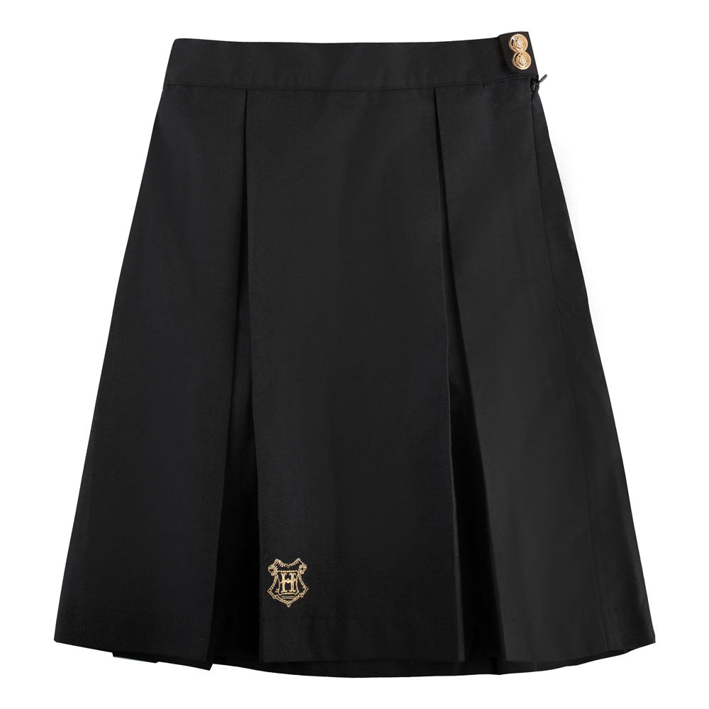 Perfect for a cosplay of Hogwarts student. Flattering skirt replica of the costume seen in the Harry Potter movies.

- Officially licensed
- Packaging: window box
- Material: 100% polyester
- Available in various sizes (please specify when ordering)

XS (Kids)

- Waist: 55 cm 
- Hip: 78 cm
- Length: 44 cm

S

- Waist: 63 cm 
- Hip: 88 cm
- Length: 47 cm

M 

- Waist: 71 cm 
- Hip: 94 cm
- Length: 50 cm

L

- Waist: 78 cm 
- Hip: 106 cm
- Length: 52 cm