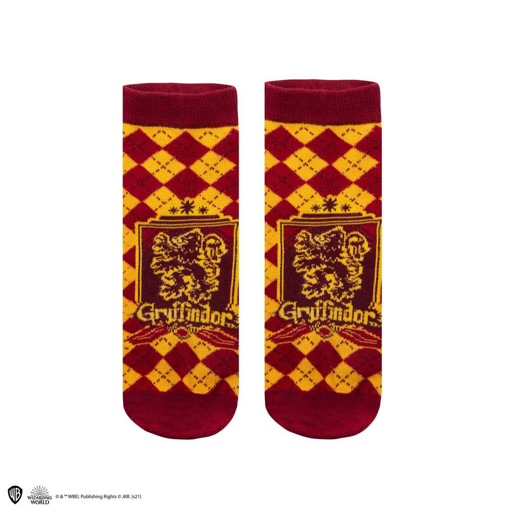 Harry Potter Ankle Strumpor 3-Pack Gryffindor