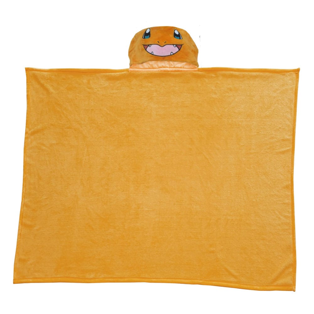 Pokémon Charmander Hooded Blanket 120 x 150 cm