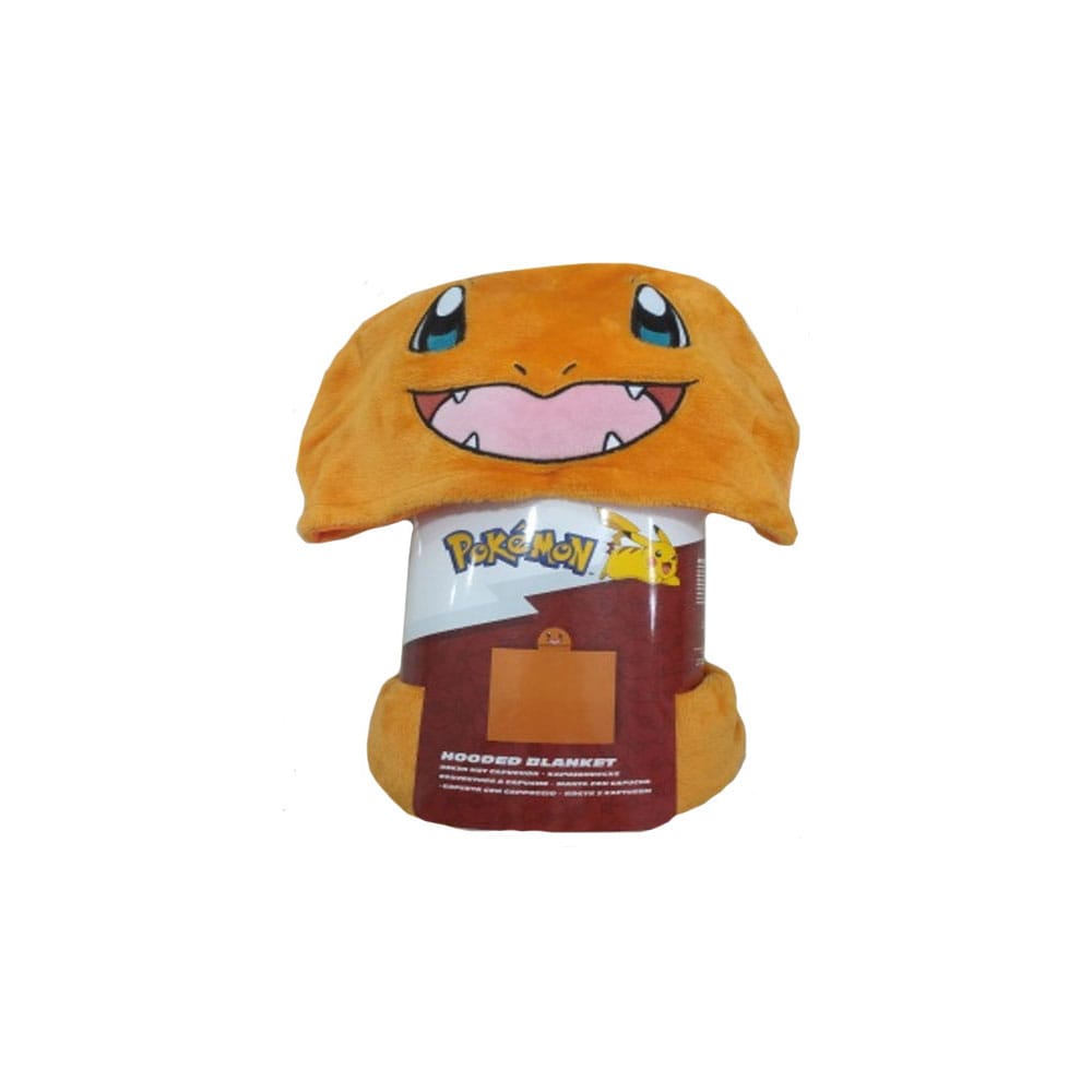 Pokémon Charmander Hooded Blanket 120 x 150 cm