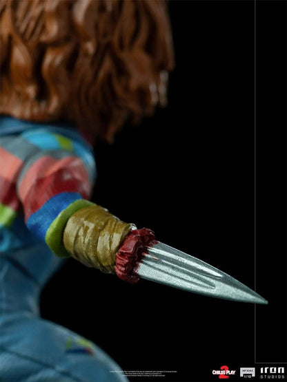 Child's Play 2 Art Scale Staty 1/10 Chucky 15 cm