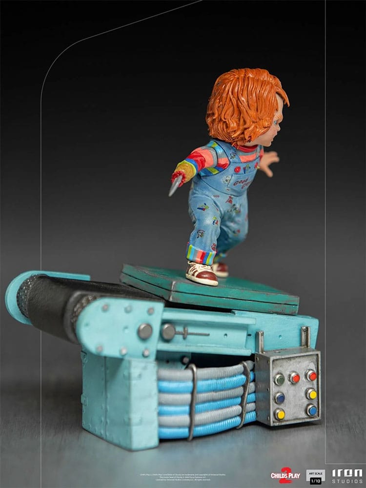 Child's Play 2 Art Scale Staty 1/10 Chucky 15 cm