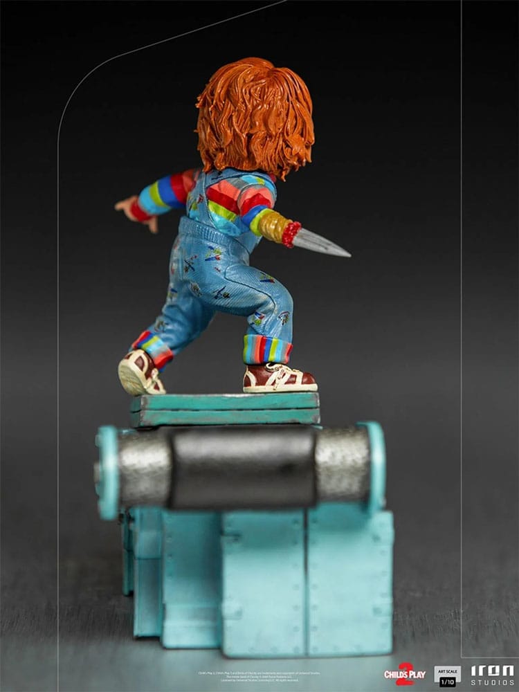 Child's Play 2 Art Scale Staty 1/10 Chucky 15 cm