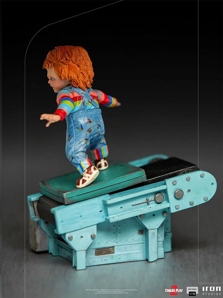 Child's Play 2 Art Scale Staty 1/10 Chucky 15 cm