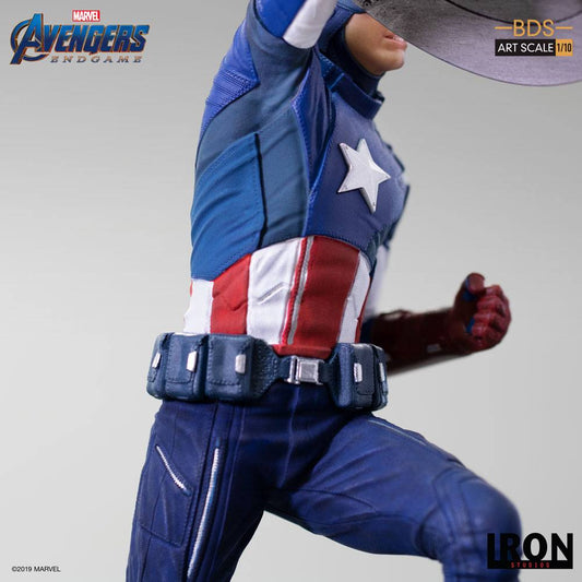 Avengers: Endgame BDS Art Scale Staty 1/10 Captain America 21 cm