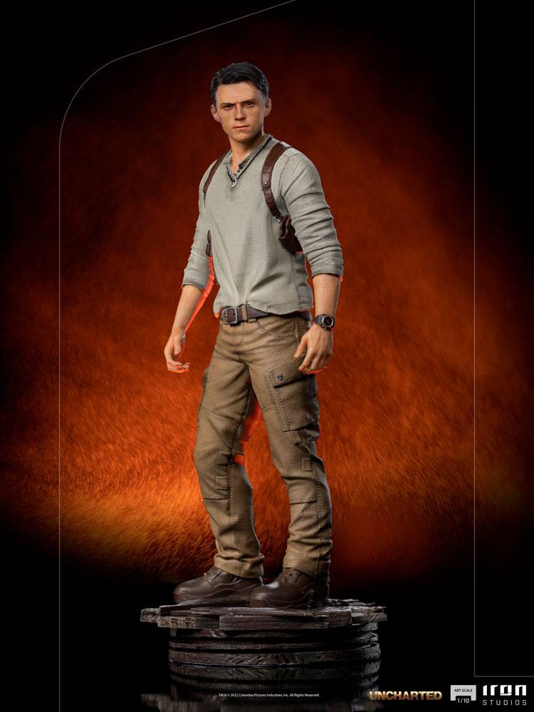 Uncharted Movie Art Scale Staty 1/10 Nathan Drake 20 cm