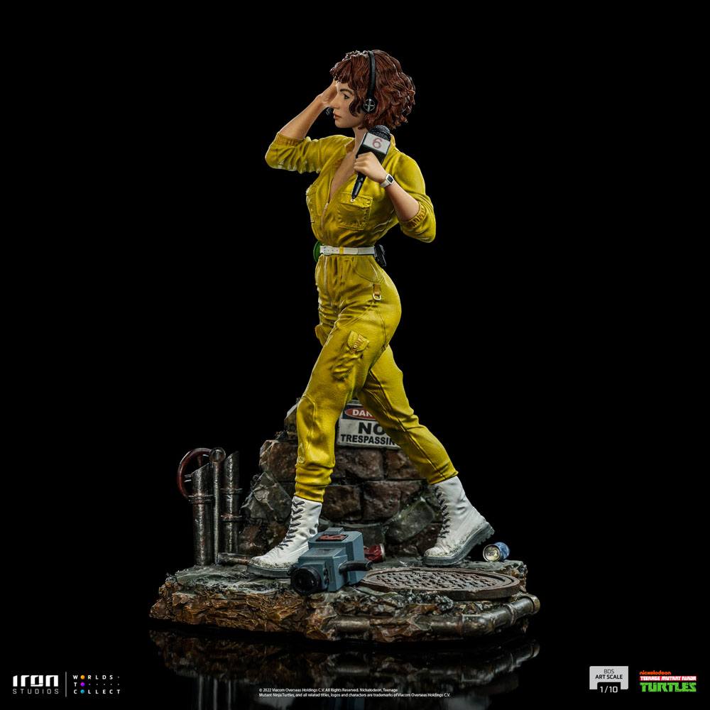 Teenage Mutant Ninja Turtles Staty 1/10 April O'Neil 19 cm