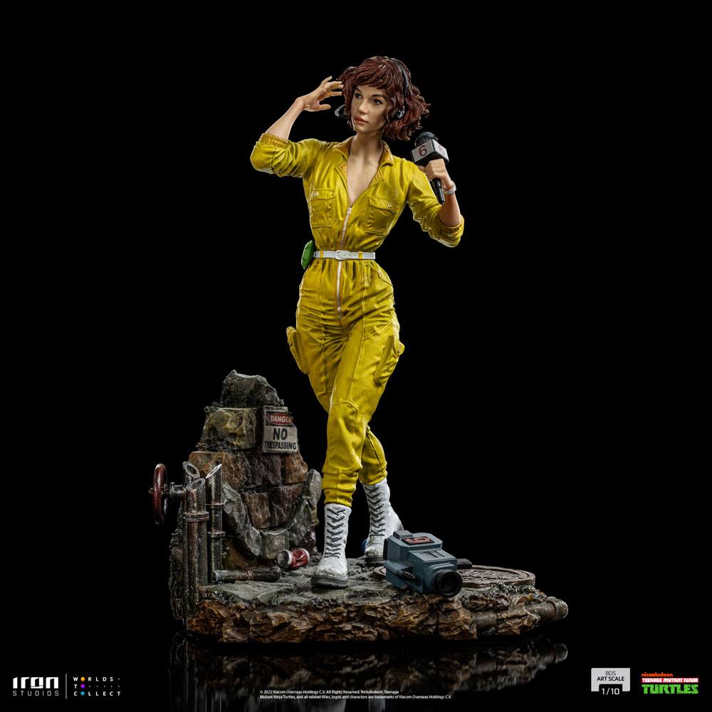 Teenage Mutant Ninja Turtles Staty 1/10 April O'Neil 19 cm