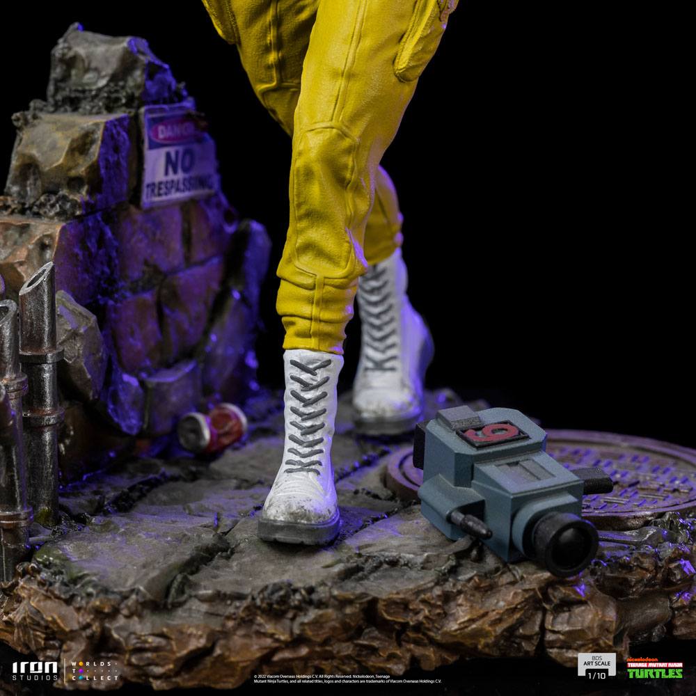 Teenage Mutant Ninja Turtles Staty 1/10 April O'Neil 19 cm