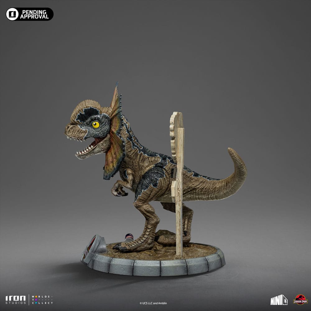 Jurassic Park MiniCo PVC Dilophosaurus 12 cm