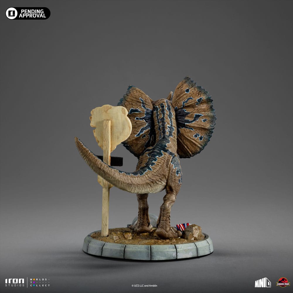 Jurassic Park MiniCo PVC Dilophosaurus 12 cm