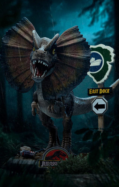 Jurassic Park MiniCo PVC Dilophosaurus 12 cm